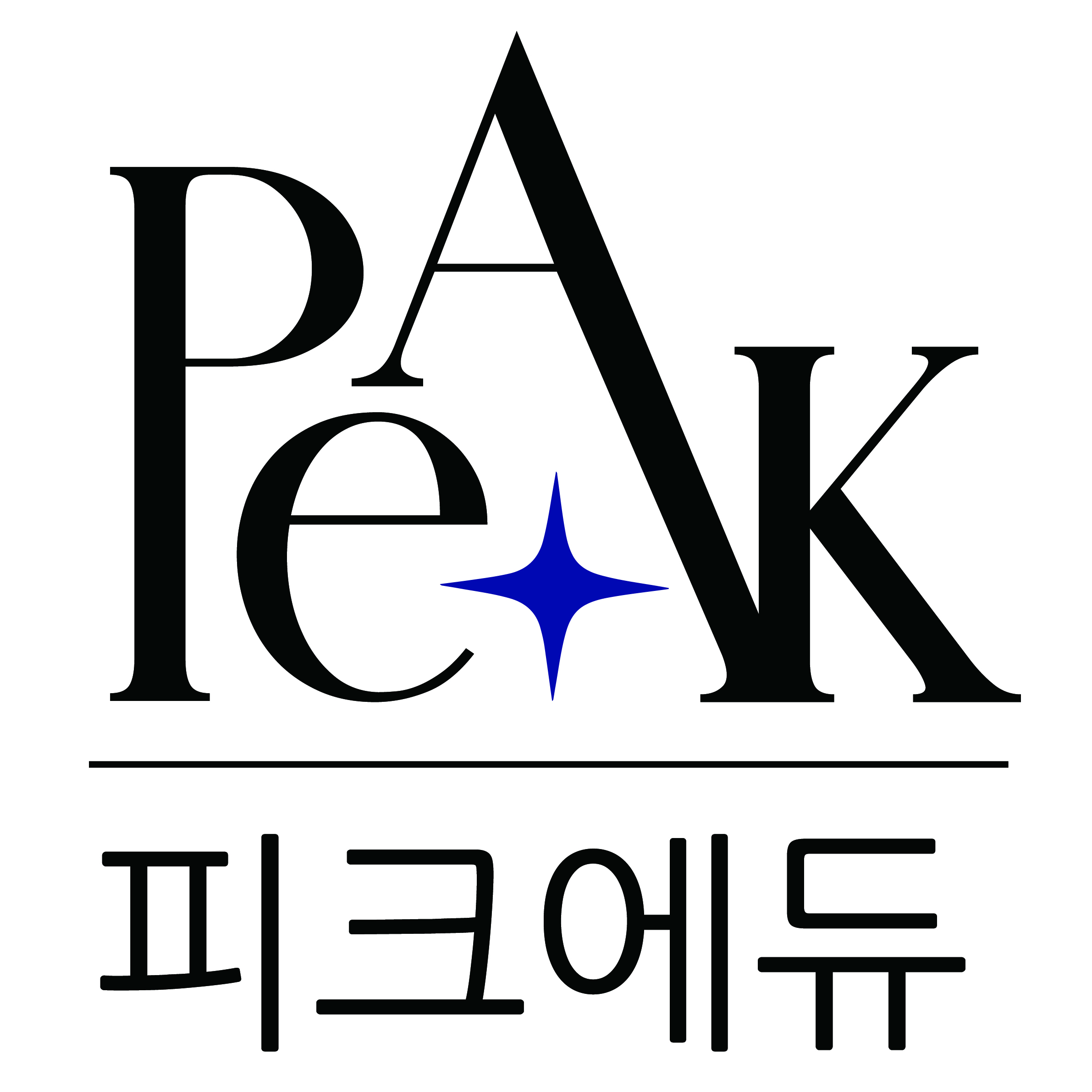 피크에듀학원 로고