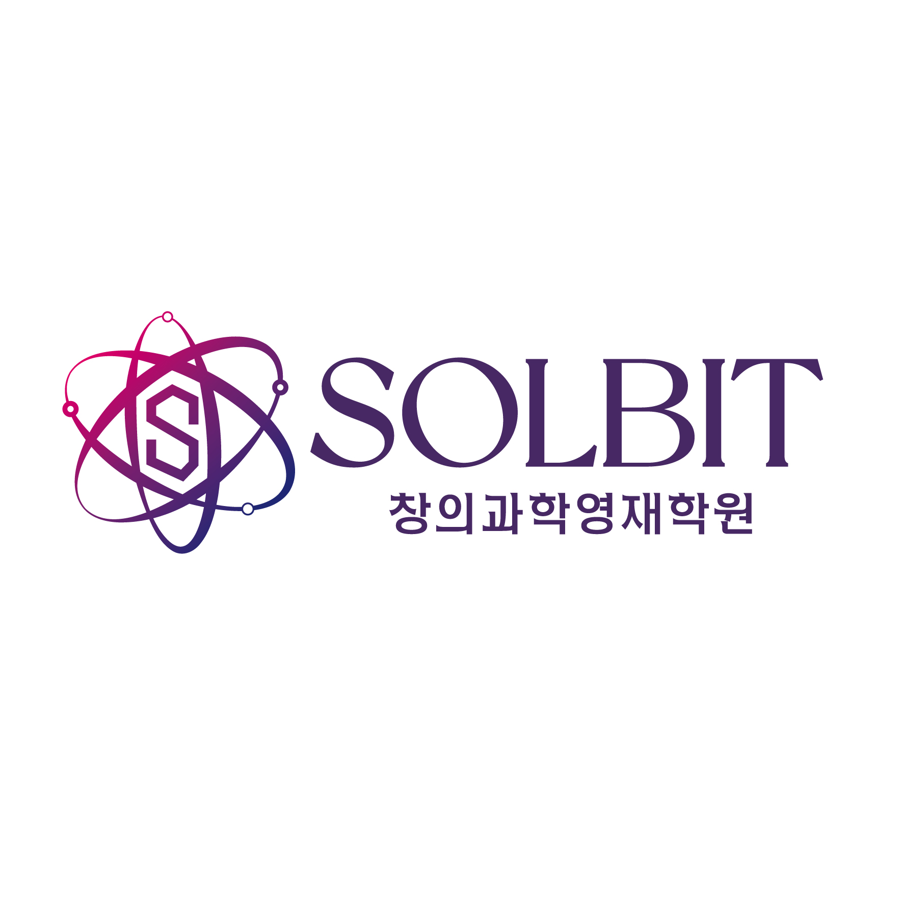 솔빛창의과학영재학원 대치점 로고