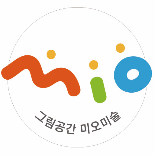 미오미술학원 로고