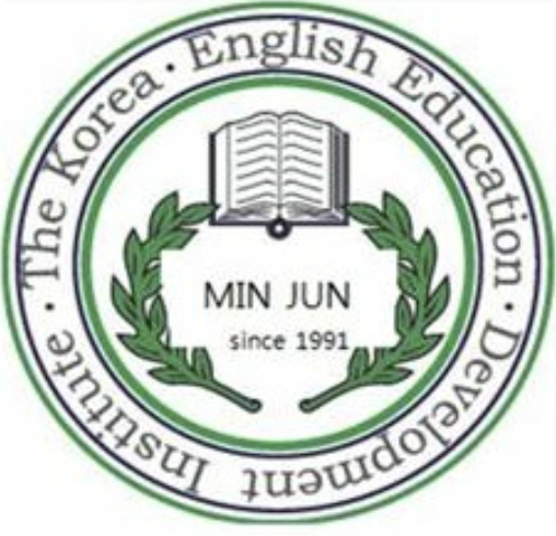 민준어학원 로고