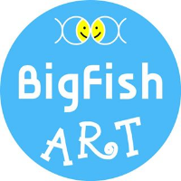 빅피쉬아트 도곡본원 로고