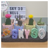 SKY30수학학원 로고