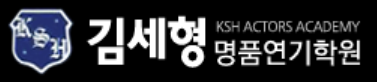김세형실전연기학원 로고