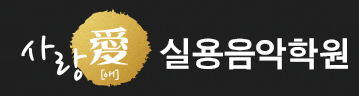 사랑애실용음악학원 로고