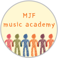MJF music 로고