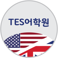 TES어학원 로고